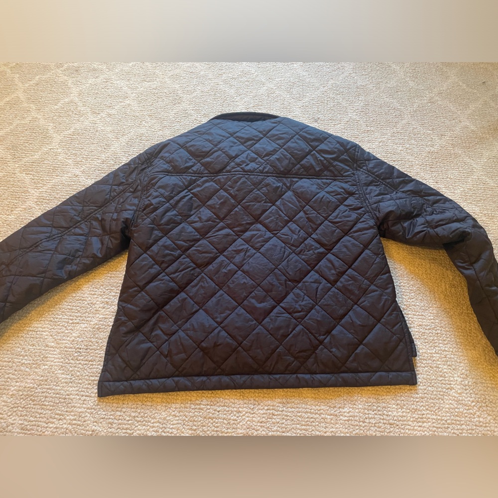 Dylan Los Angeles Quilted Black Cropped Jacket Womens Sz S - Picture 5 of 10